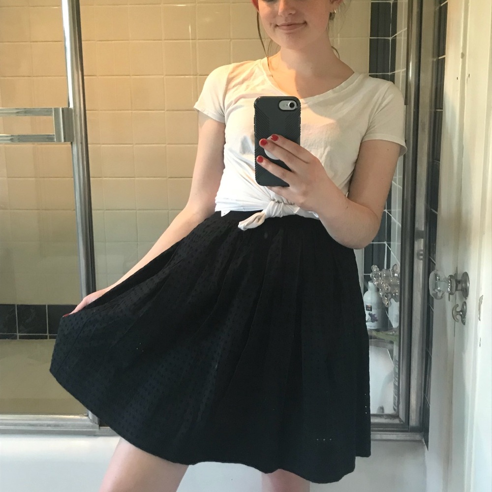 Long black skirt that can be dressed up or down!